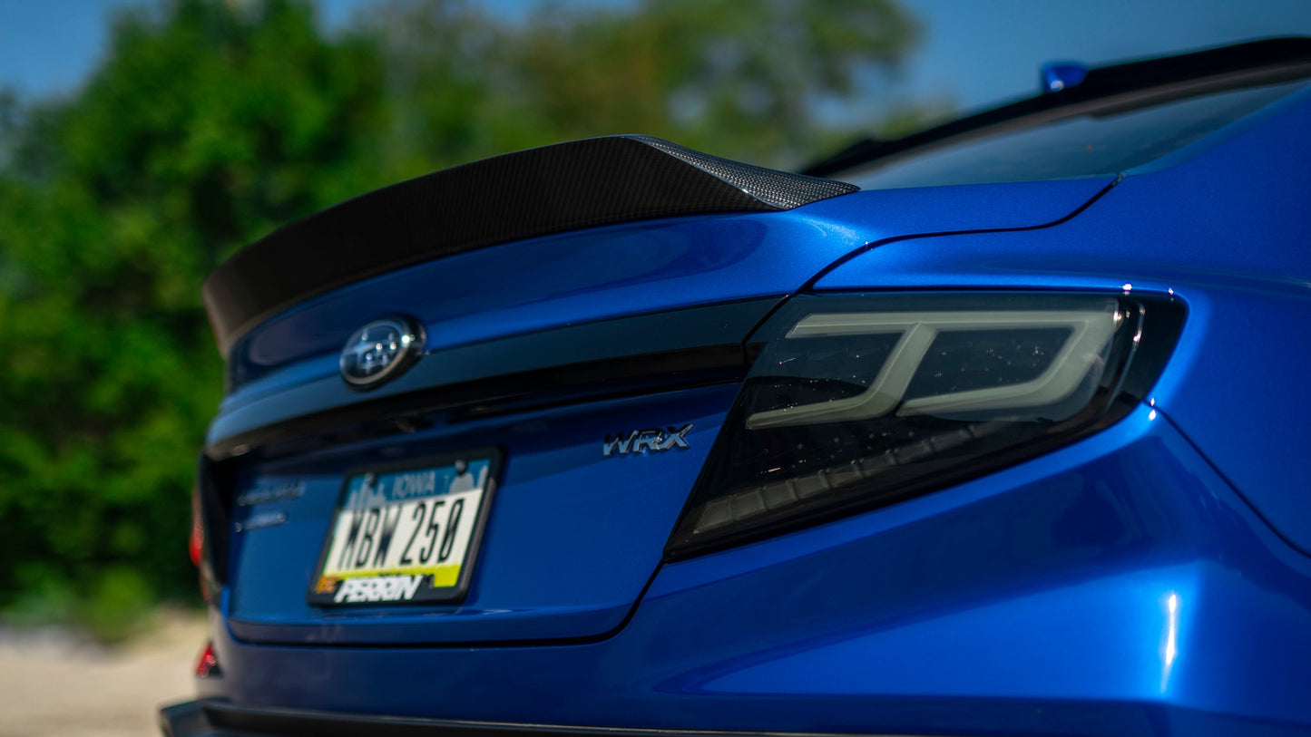 OLM RD3 Style Carbon Fiber Duckbill Spoiler - 2022+ WRX by MYX Automotive