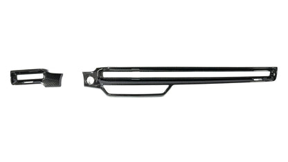 OLM LE Carbon Fiber Interior Dash Cover (2pc) - 2022+ FL Honda Civic / FL5 Type R by OLM