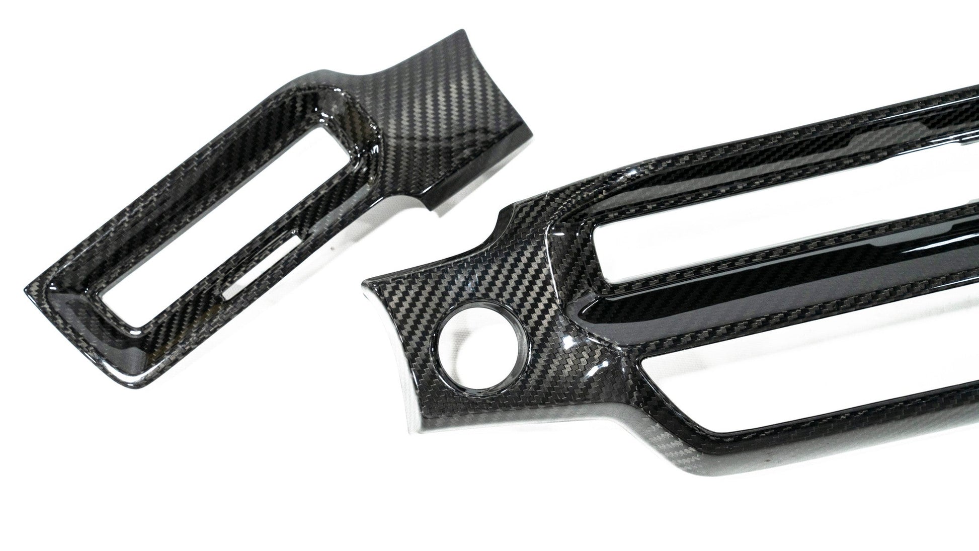 OLM LE Carbon Fiber Interior Dash Cover (2pc) - 2022+ FL Honda Civic / FL5 Type R by OLM