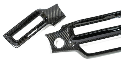 OLM LE Carbon Fiber Interior Dash Cover (2pc) - 2022+ FL Honda Civic / FL5 Type R by OLM