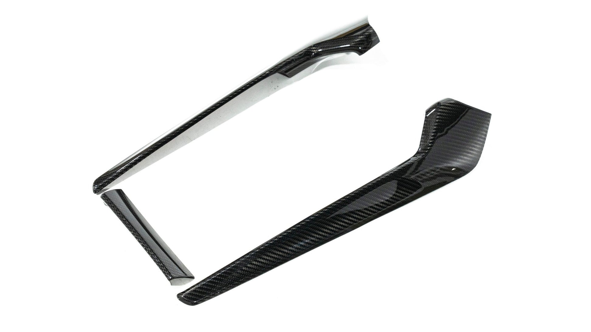 OLM LE Carbon Fiber Shift Panel Side Covers (3pc) - 2023+ Honda Civic FL5 Type R by OLM