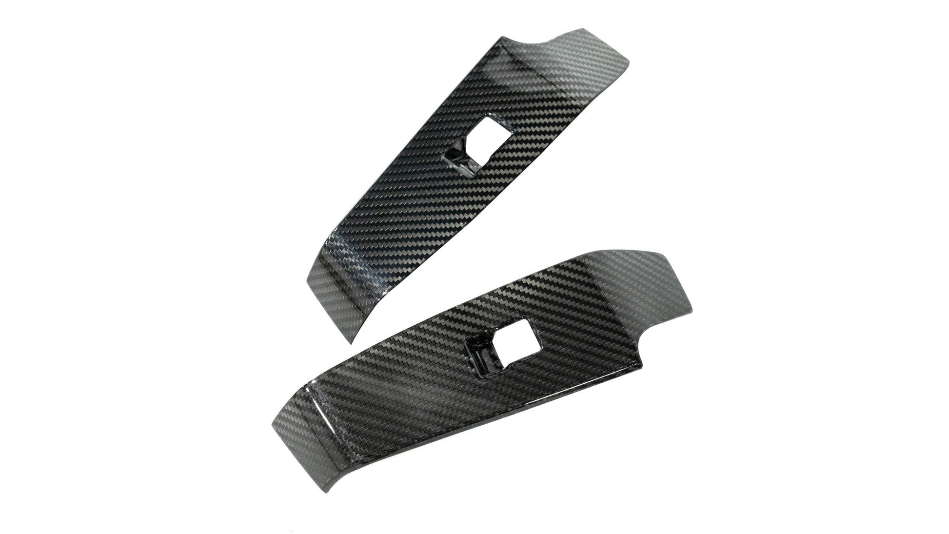 OLM LE Carbon Fiber Window Switch Panel Covers (Set of 4) - 2022+ FL Honda Civic / FL5 Type R by OLM