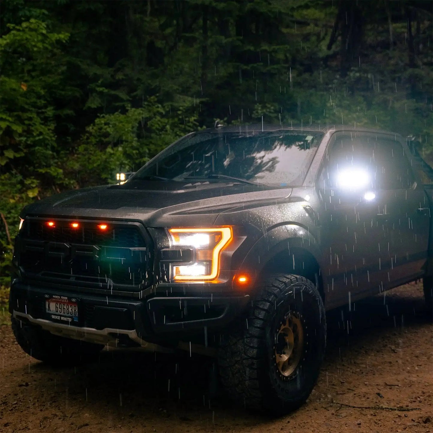 ORACLE Lighting 2021-2025 Ford F-150/Raptor LED Off-Road Side Mirror Ditch Lights by ORACLE Lighting