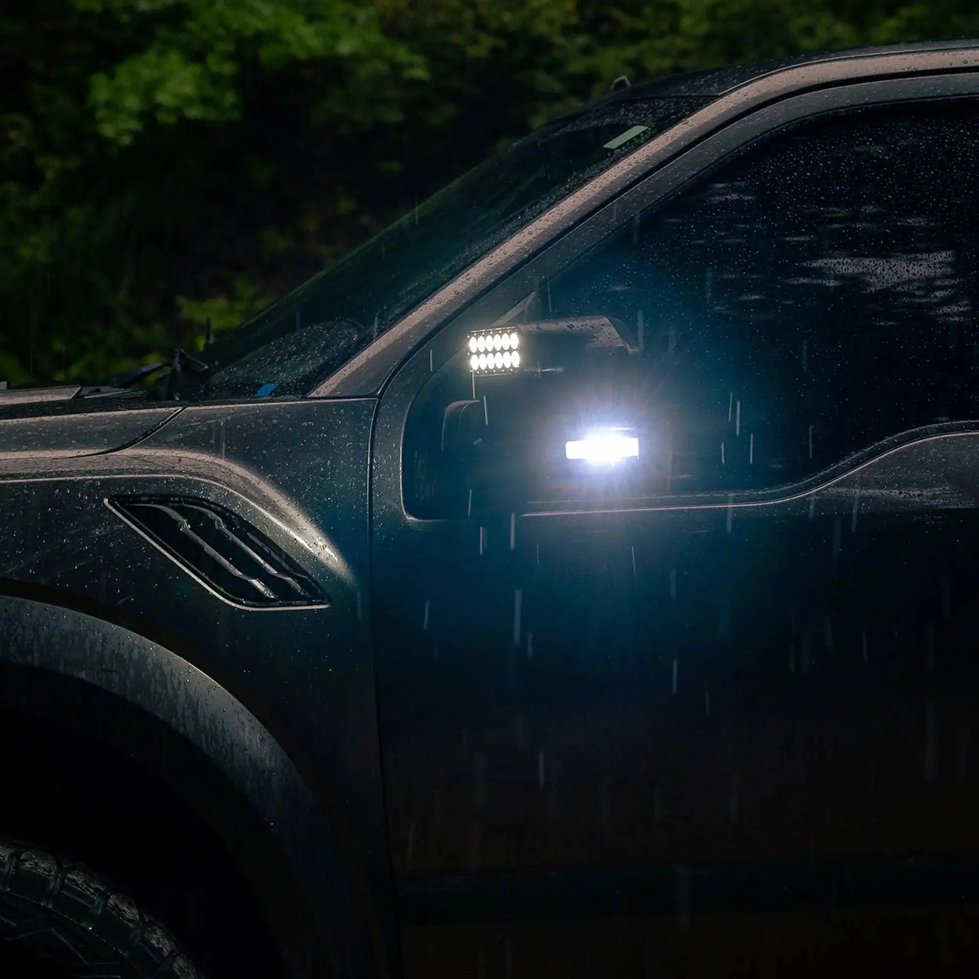 ORACLE Lighting 2021-2025 Ford F-150/Raptor LED Off-Road Side Mirror Ditch Lights by ORACLE Lighting