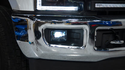 2015-2020 F150 / 2017-2022 F250 F350 LED Fog Lights w/Black Housing - OLM by MYX Automotive