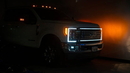 2015-2020 F150 / 2017-2022 F250 F350 LED Fog Lights w/Black Housing - OLM by MYX Automotive