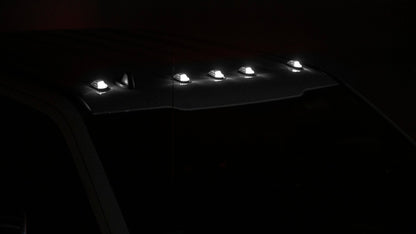 OLM Cab Light Replacement Set (Smoke Lens/White Light) - 2017-2022 Ford Super Duty F250/F350 by OLM