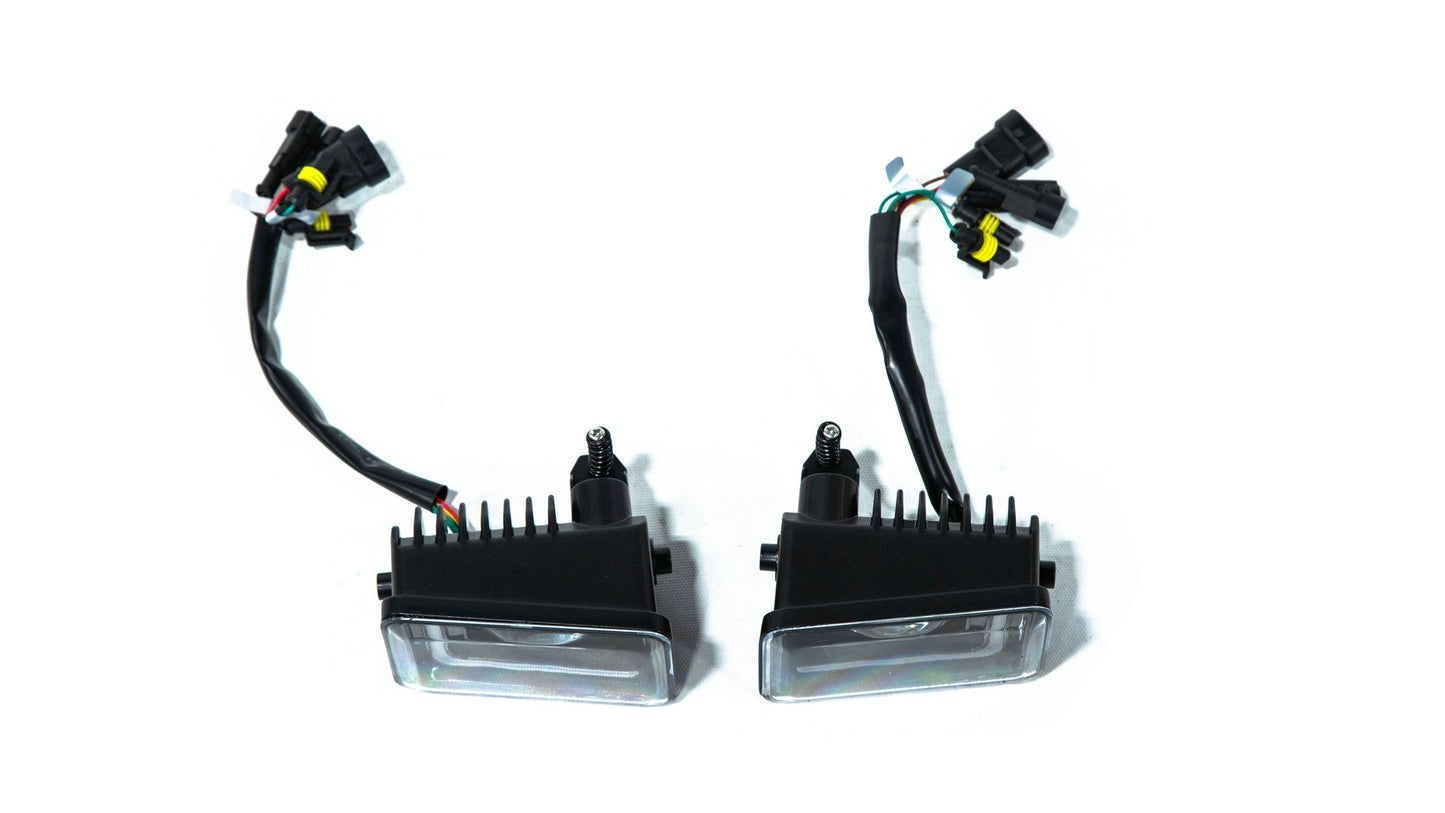 2015-2020 F150 Fog Lights w/ White or Amber DRL + Turn Signal - OLM by MYX Automotive