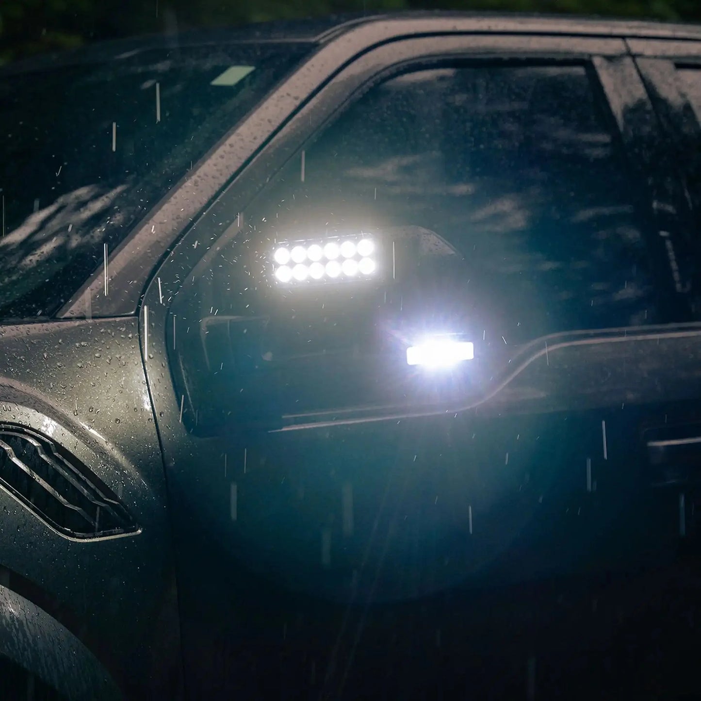 ORACLE Lighting 2021-2025 Ford F-150/Raptor LED Off-Road Side Mirror Ditch Lights by ORACLE Lighting
