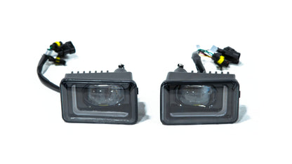 2015-2020 F150 Fog Lights w/ White or Amber DRL + Turn Signal - OLM by MYX Automotive