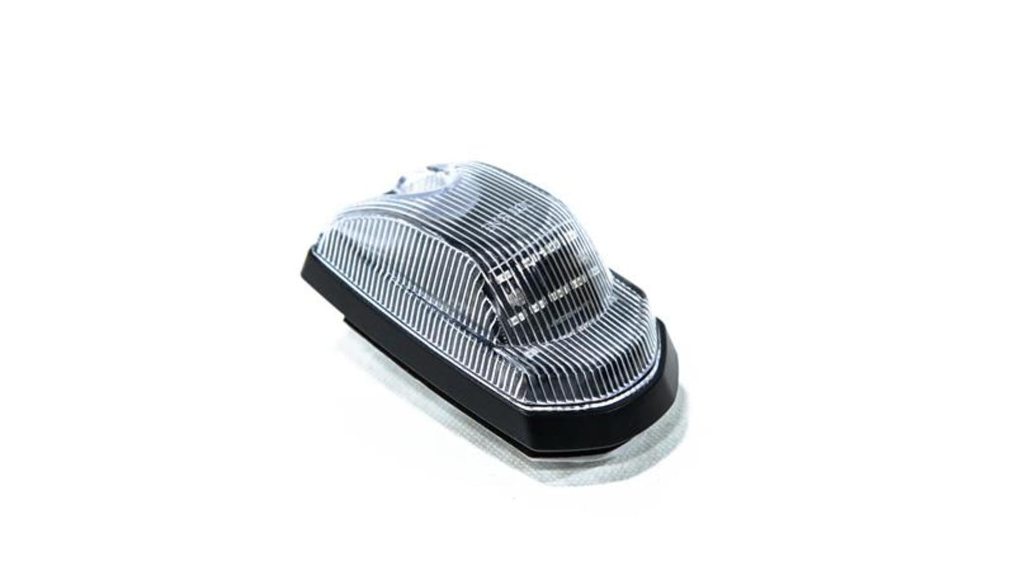OLM Cab Light Replacement Set (Clear Lens/Amber Light) - 2017-2022 Ford Super Duty F250/F350 by OLM