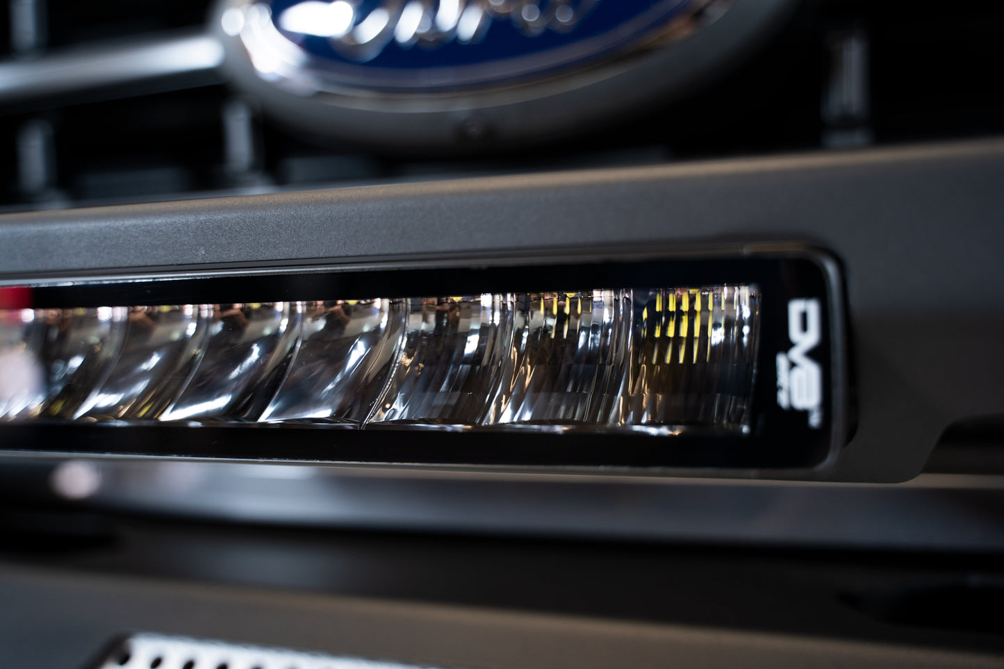 UNVL 13in. HIGH PROFILE LED LIGHT BAR w/ FLOOD/SPOT COMBO PATTERN/SIDE MOUNTS by DV8 Offroad