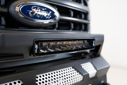 UNVL 13in. HIGH PROFILE LED LIGHT BAR w/ FLOOD/SPOT COMBO PATTERN/SIDE MOUNTS by DV8 Offroad