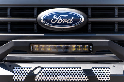 UNVL 13in. HIGH PROFILE LED LIGHT BAR w/ FLOOD/SPOT COMBO PATTERN/SIDE MOUNTS by DV8 Offroad