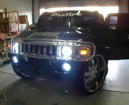 ORACLE Lighting 2003-2010 Hummer H2 LED Fog Light Halo Kit by ORACLE Lighting