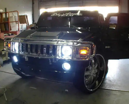 ORACLE Lighting 2003-2010 Hummer H2 LED Fog Light Halo Kit by ORACLE Lighting
