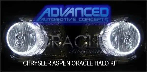 ORACLE Lighting 2007-2008 Chrysler Aspen LED Headlight Halo Kit by ORACLE Lighting