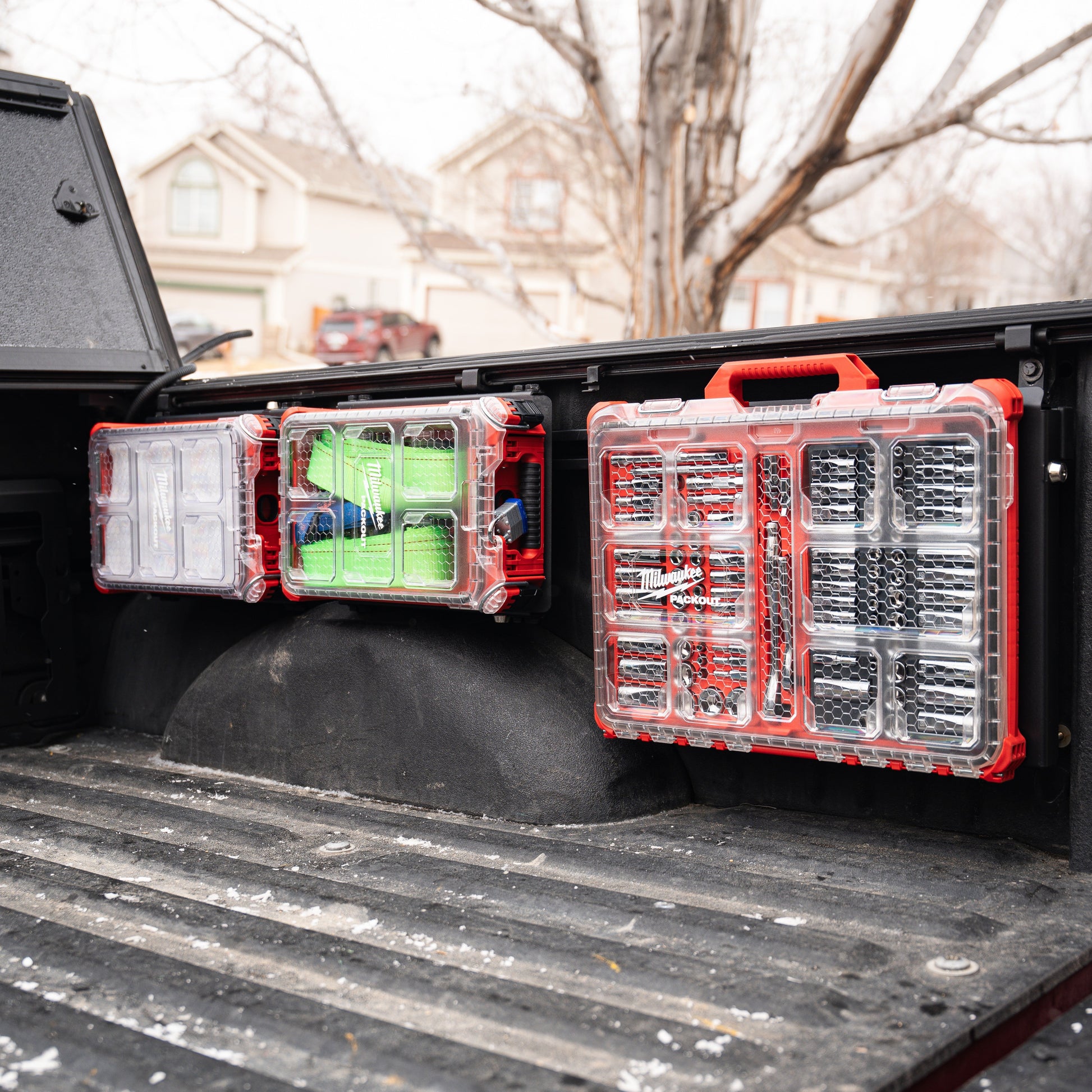 Integral Rails + Tie-down Cleats - Ford F150 & Raptor 2015+ (5.5' Bed Only) by Integral Truck
