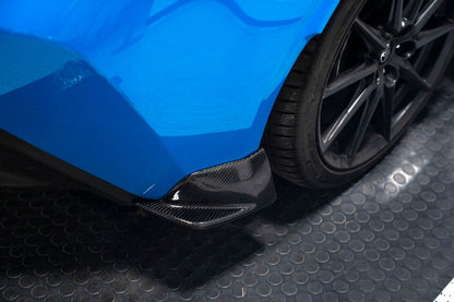 OLM Carbon Fiber CS Style Rear Bumper Lips - 2022+ GR86 / BRZ by MYX Automotive
