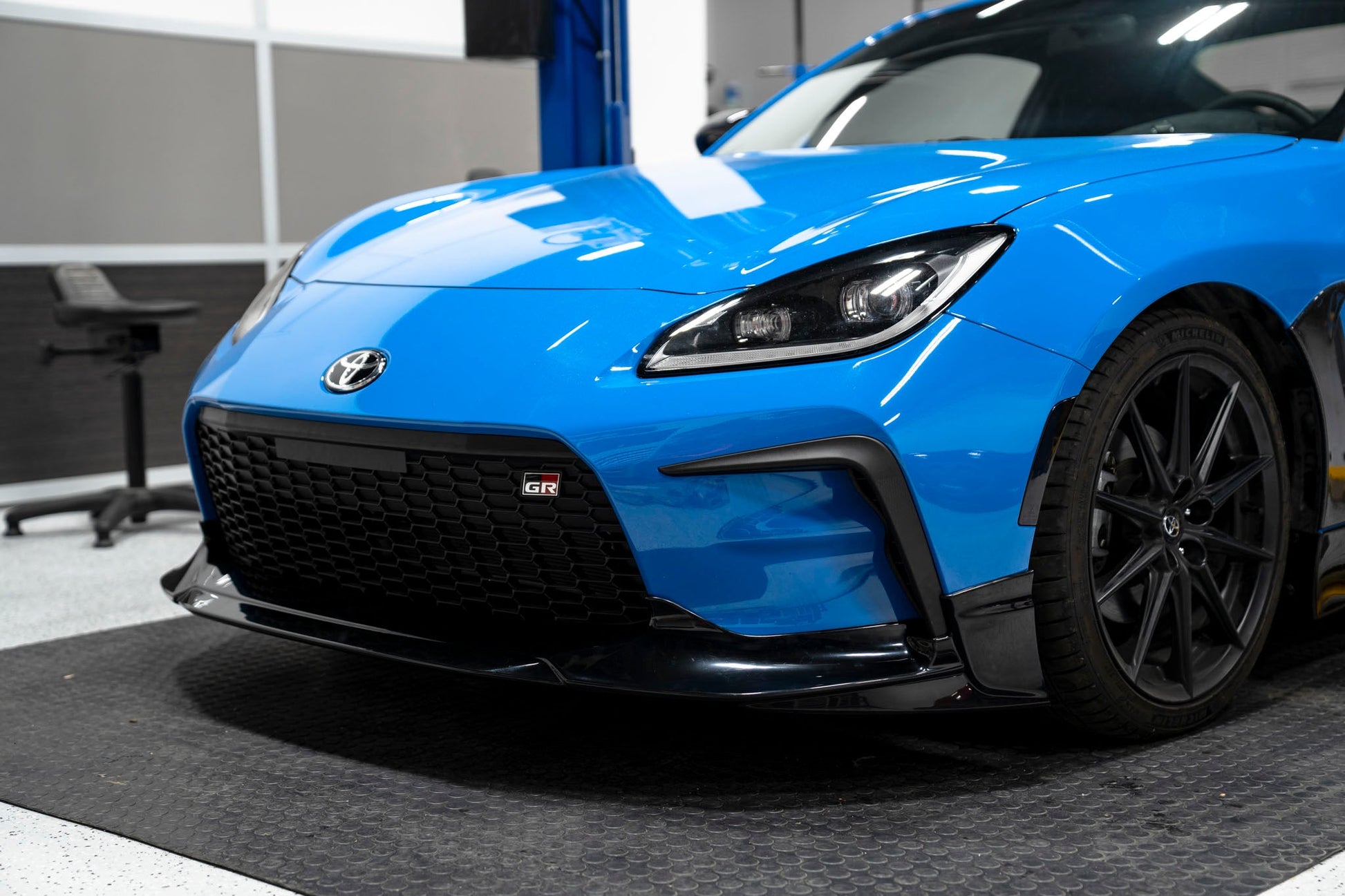 OLM TR Style Front Bumper Lip (Unpainted) - 2022+ GR86 by OLM