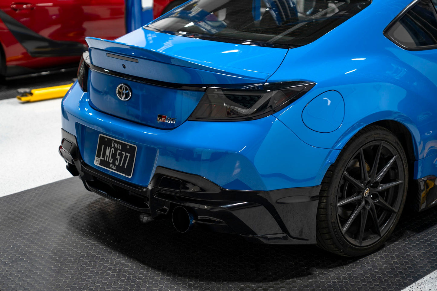 OLM TR Style Rear Bumper Lip (Unpainted) - 2022+ GR86 / BRZ by OLM