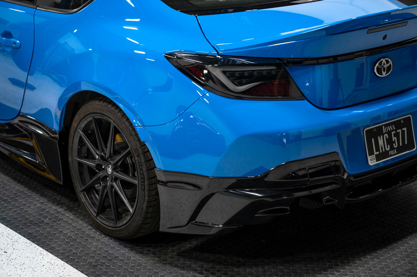 OLM TR Style Rear Bumper Lip (Unpainted) - 2022+ GR86 / BRZ by OLM