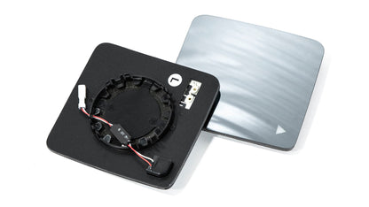 OLM Convex Mirrors with Defrosters and BSM (Chrome) - 2018+ Wrangler by OLM