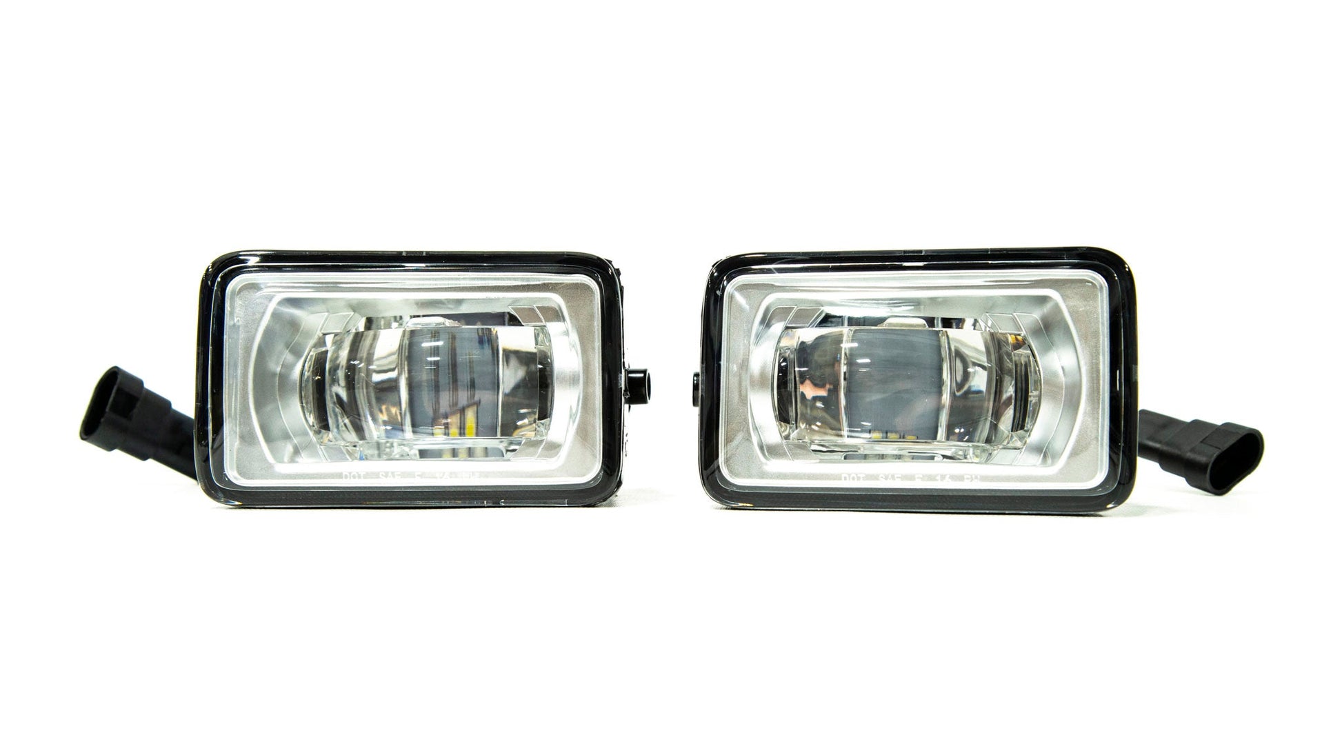 OLM Select Line LED Fog Lights (Chrome) - 15-20 Ford F150 17-22 F250/F350 by MYX Automotive
