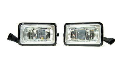 OLM Select Line LED Fog Lights (Chrome) - 15-20 Ford F150 17-22 F250/F350 by MYX Automotive