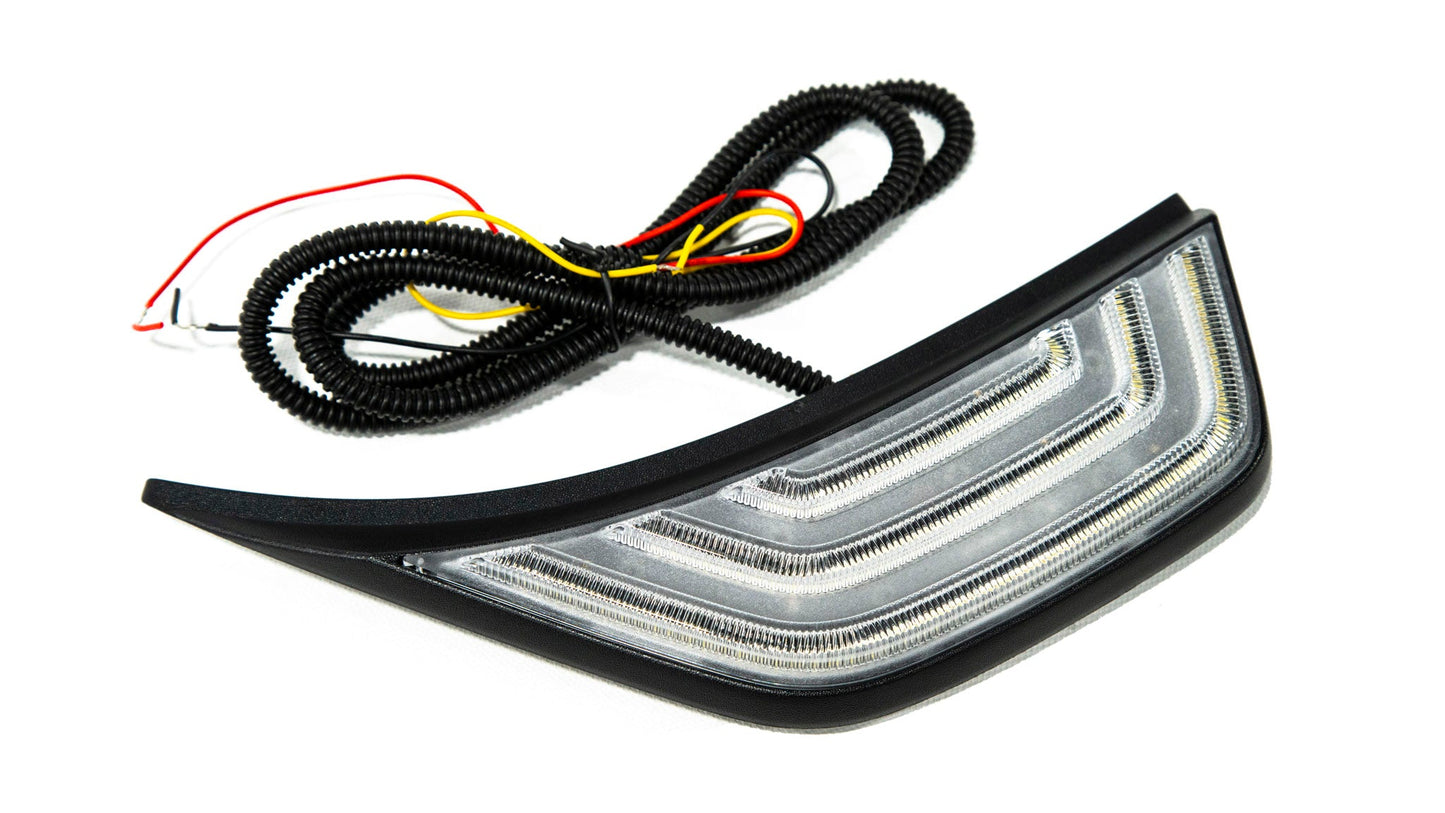 OLM LED Fender Vent Sequential Sidemarkers - 2018+ Jeep Wrangler by OLM
