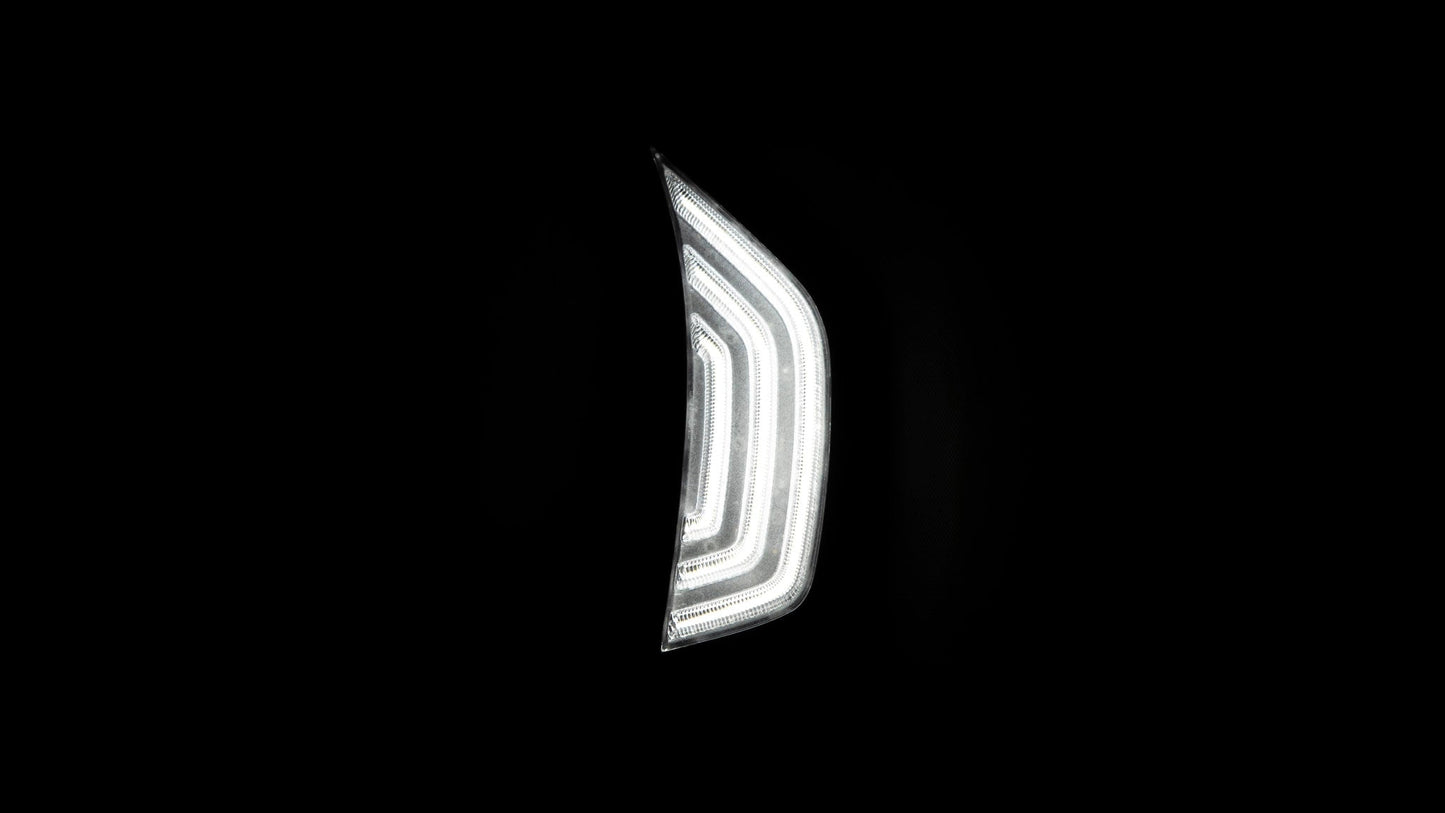 OLM LED Fender Vent Sequential Sidemarkers - 2018+ Jeep Wrangler by OLM