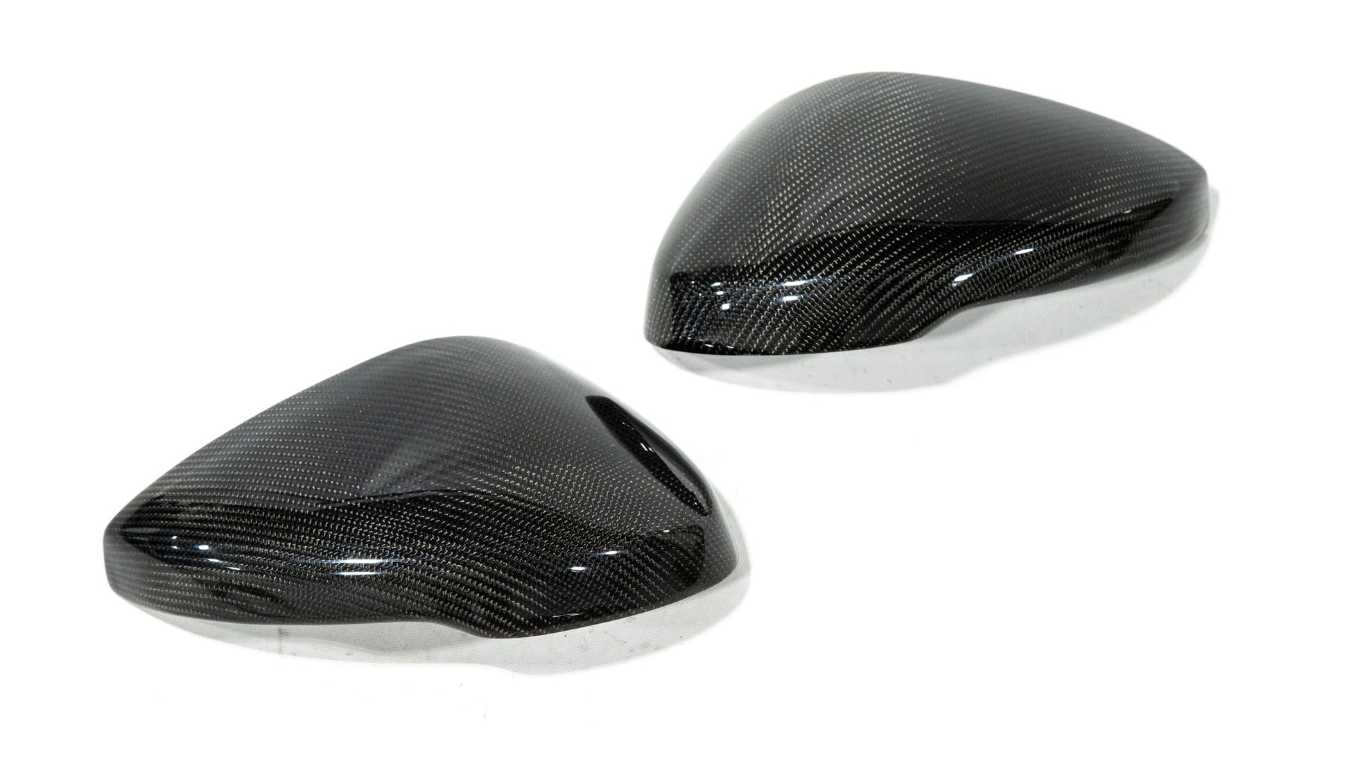 OLM Full Replacement Carbon Fiber Mirror Covers w/Turn Signal - 2022+ Honda Civic / Type R / 2023+ Acura Integra by MYX Automotive