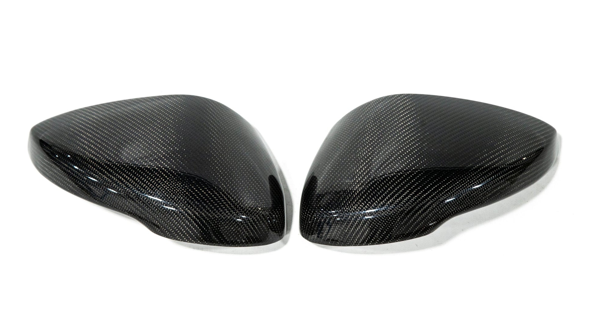 OLM Full Replacement Carbon Fiber Mirror Covers w/Turn Signal - 2022+ Honda Civic / Type R / 2023+ Acura Integra by MYX Automotive