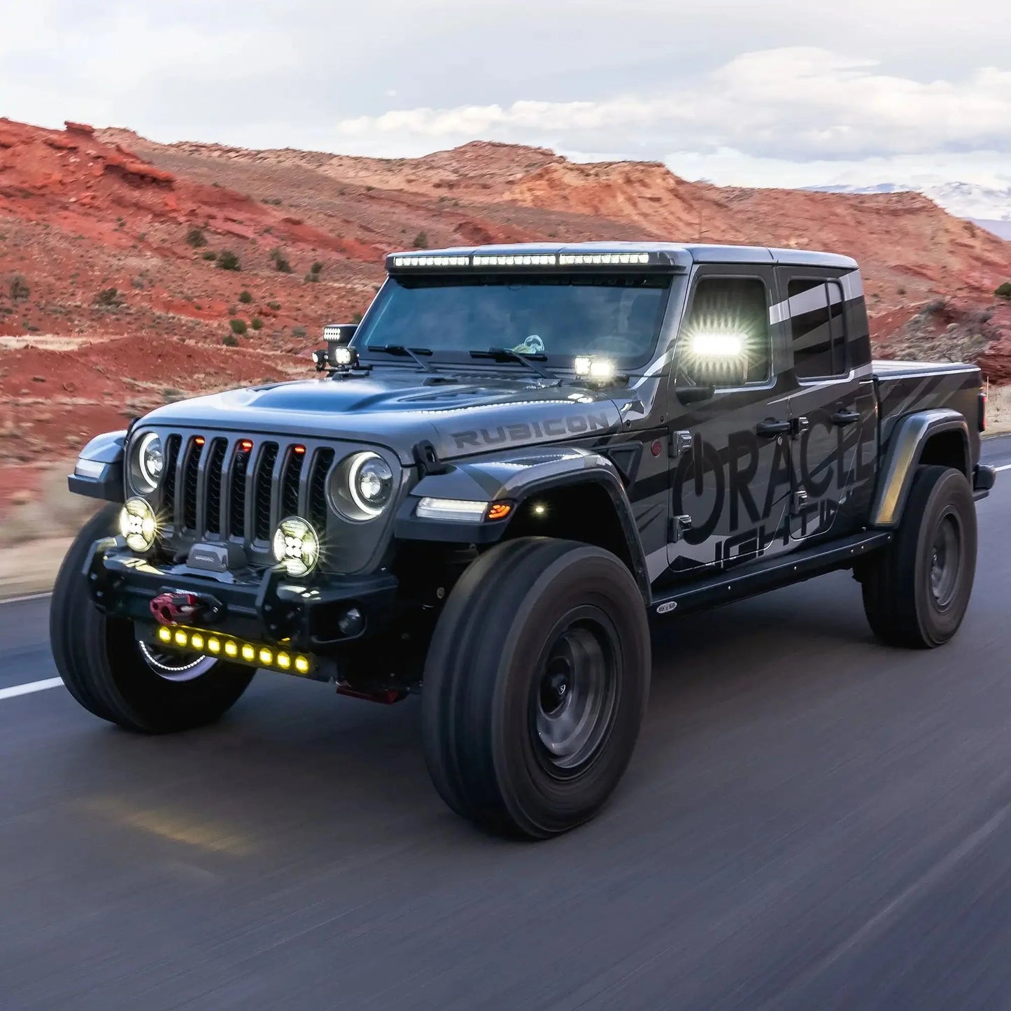 ORACLE Lighting Jeep Wrangler JL/ Gladiator JT "Smoked Lens" LED Front Sidemarkers by ORACLE Lighting