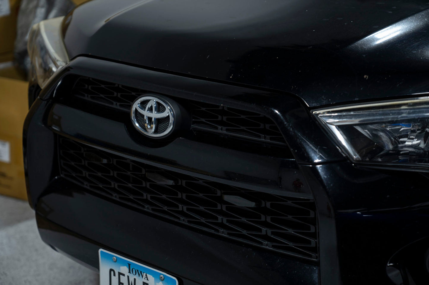OLM Grille Lights (Smoke Lens / Amber LED) - 14-19 Toyota 4Runner by OLM