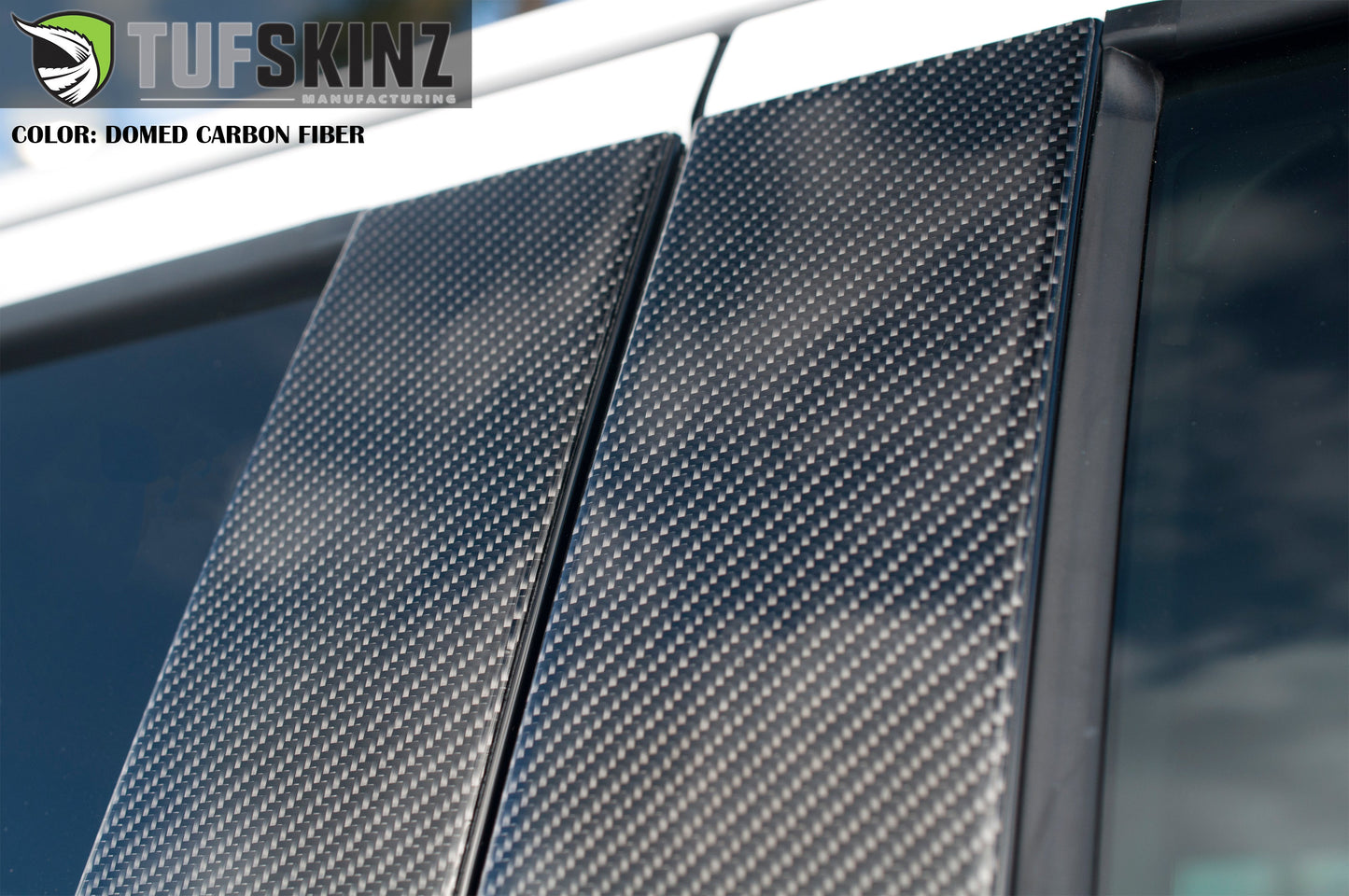 Door Pillars Accent Trim Fits 2017-2022 Ford Super Duty by Tufskinz.com