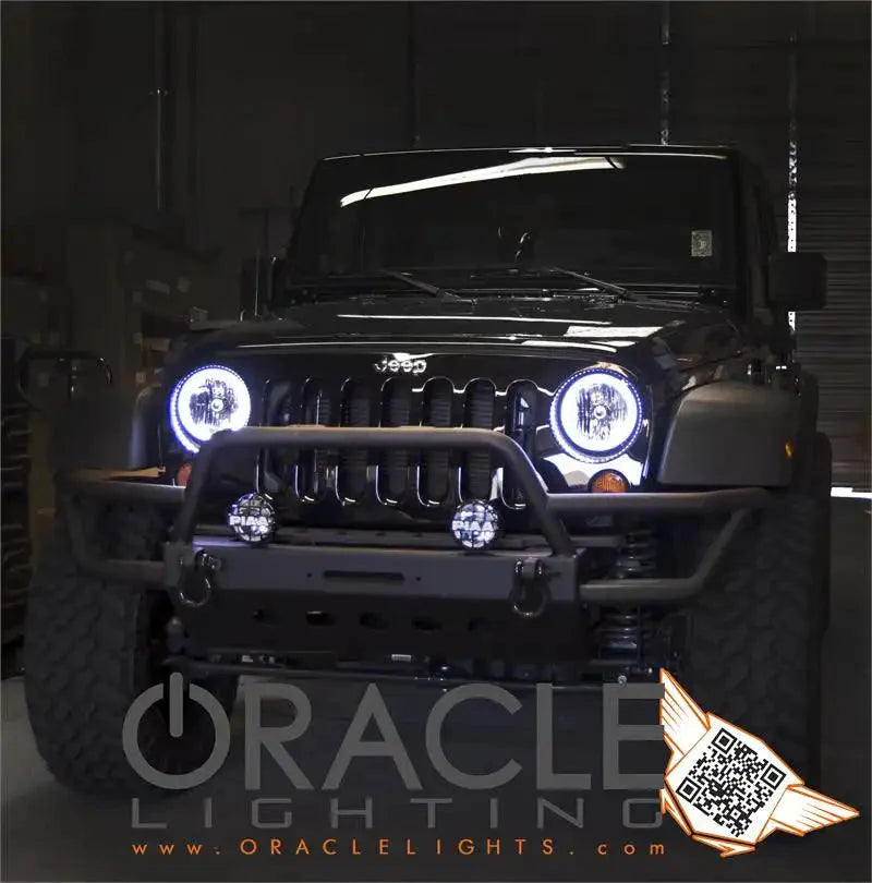 ORACLE Lighting 2007-2016 Jeep Wrangler JK Pre-Assembled Headlights by ORACLE Lighting
