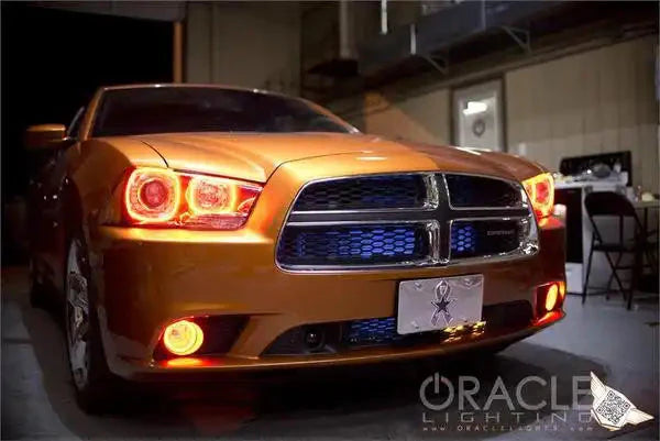 ORACLE Lighting 2011-2014 Dodge Charger LED Headlight Halo Kit by ORACLE Lighting
