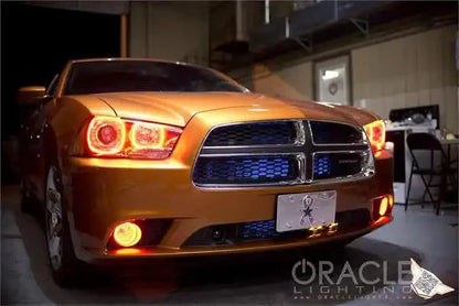 ORACLE Lighting 2011-2014 Dodge Charger LED Headlight Halo Kit by ORACLE Lighting