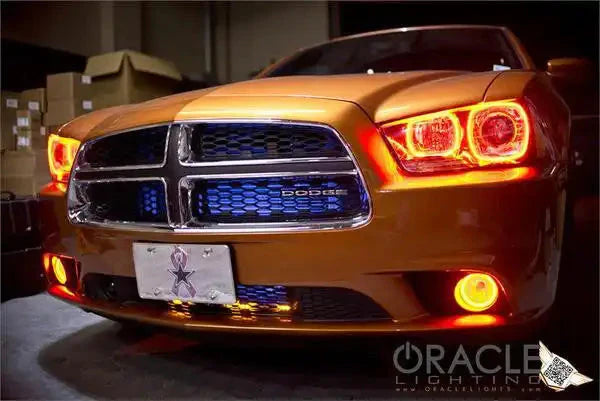 ORACLE Lighting 2011-2014 Dodge Charger LED Headlight Halo Kit by ORACLE Lighting