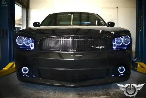 ORACLE Lighting 2005-2010 Dodge Charger LED Headlight Halo Kit by ORACLE Lighting