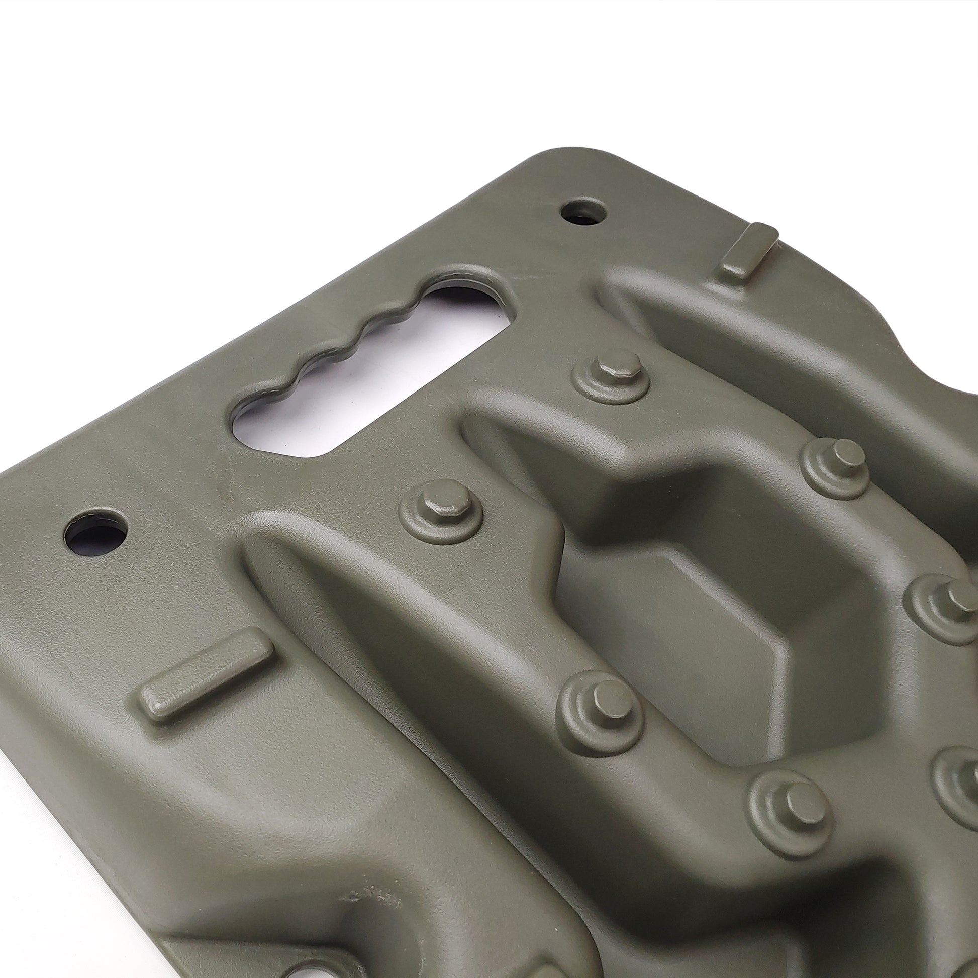 Traction Boards with Bag; Olive; Pair by DV8 Offroad