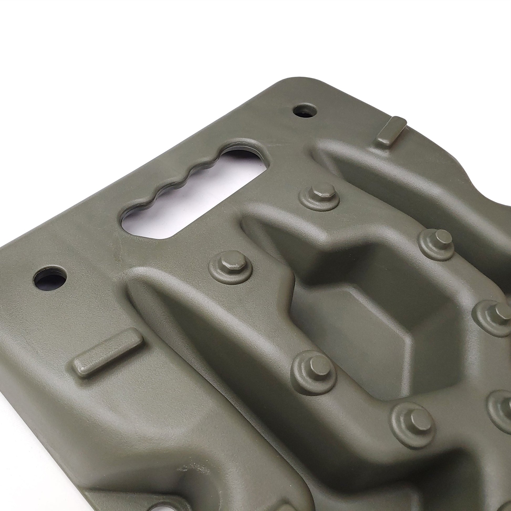 Traction Boards with Bag; Olive; Pair by DV8 Offroad