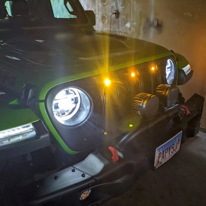 ORACLE Pre-Runner LED Grill Light Kit for Jeep Wrangler JL (2018-2023) by ORACLE Lighting
