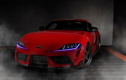 ORACLE Lighting 2020-2024 Toyota Supra GR ColorSHIFT RGB+A Headlight DRL Upgrade Kit by ORACLE Lighting