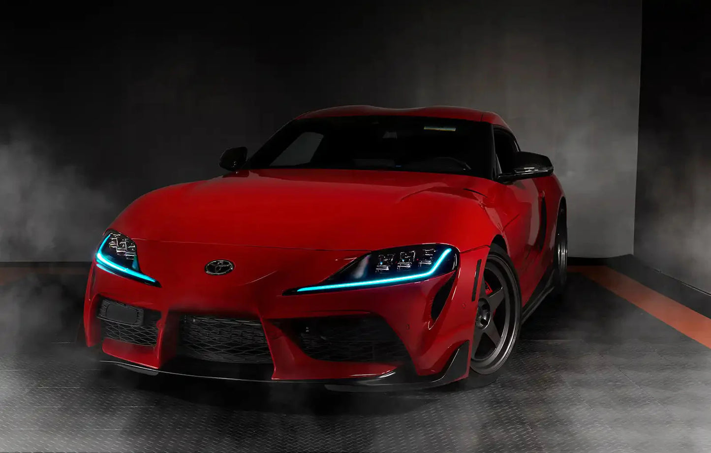 ORACLE Lighting 2020-2024 Toyota Supra GR ColorSHIFT RGB+A Headlight DRL Upgrade Kit by ORACLE Lighting