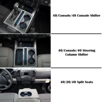 Cup Holder inserts Fits 2015-2016 Ford F-150 by Tufskinz.com