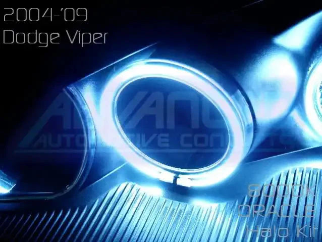 ORACLE Lighting 2003-2012 Dodge Viper SRT-10 LED Headlight Halo Kit by ORACLE Lighting