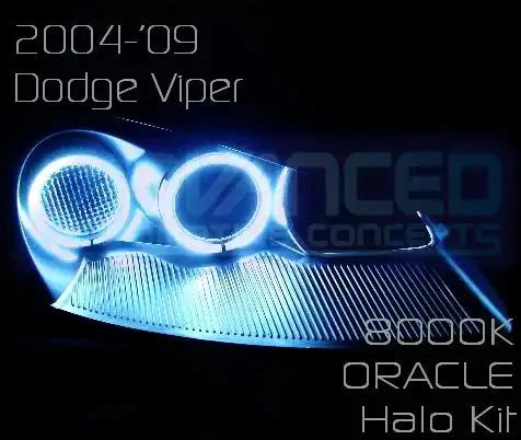 ORACLE Lighting 2003-2012 Dodge Viper SRT-10 LED Headlight Halo Kit by ORACLE Lighting