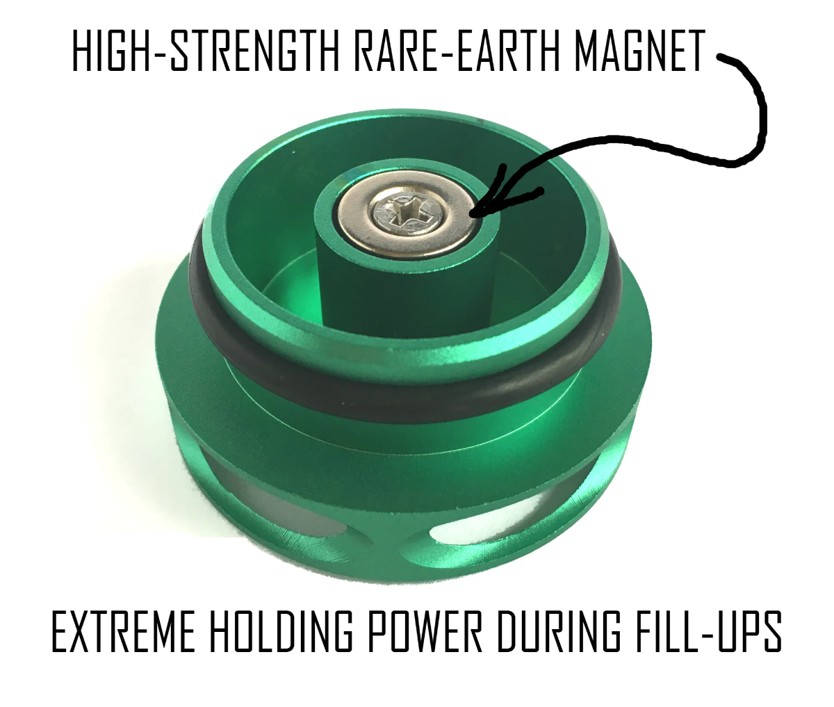 MAGNETIC FUEL CAP & DEF CAP FOR DODGE RAM by Ronin Factory